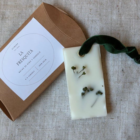 Colgantes aromáticos de soja — La fresquita