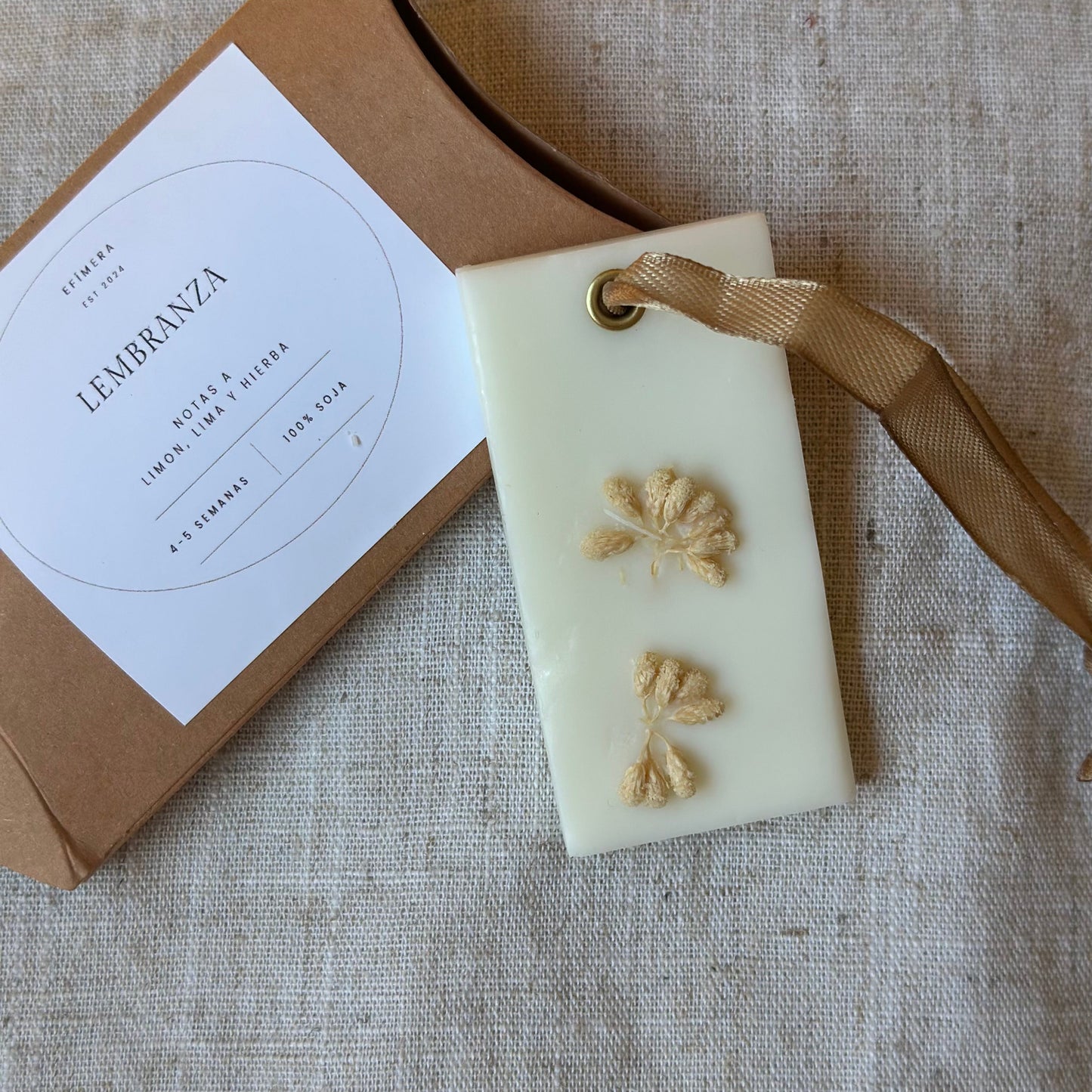 Colgantes aromáticos de soja — Lembranza